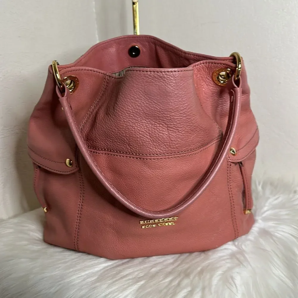 💯Authentic Burberry Tote Leather Handbag🍀